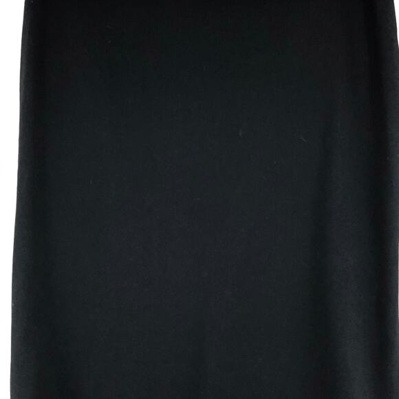 Michael Kors Collection Women Size 6 Pencil Skirt Side Zip Wool Black Italy Made - Picture 3 of 13